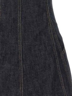 Mini abito in Indigo Denim