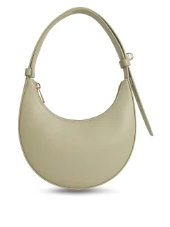 Mini borsa Delizia in cuoio salvia