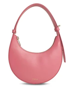 Mini borsa Delizia in pelle rosa
