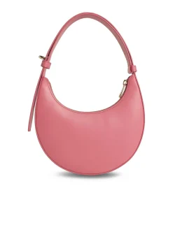 Mini borsa Delizia in pelle rosa