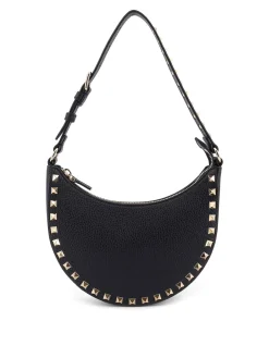 Mini Borsa Hobo Rockstud In Pelle
