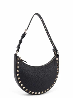Mini Borsa Hobo Rockstud In Pelle