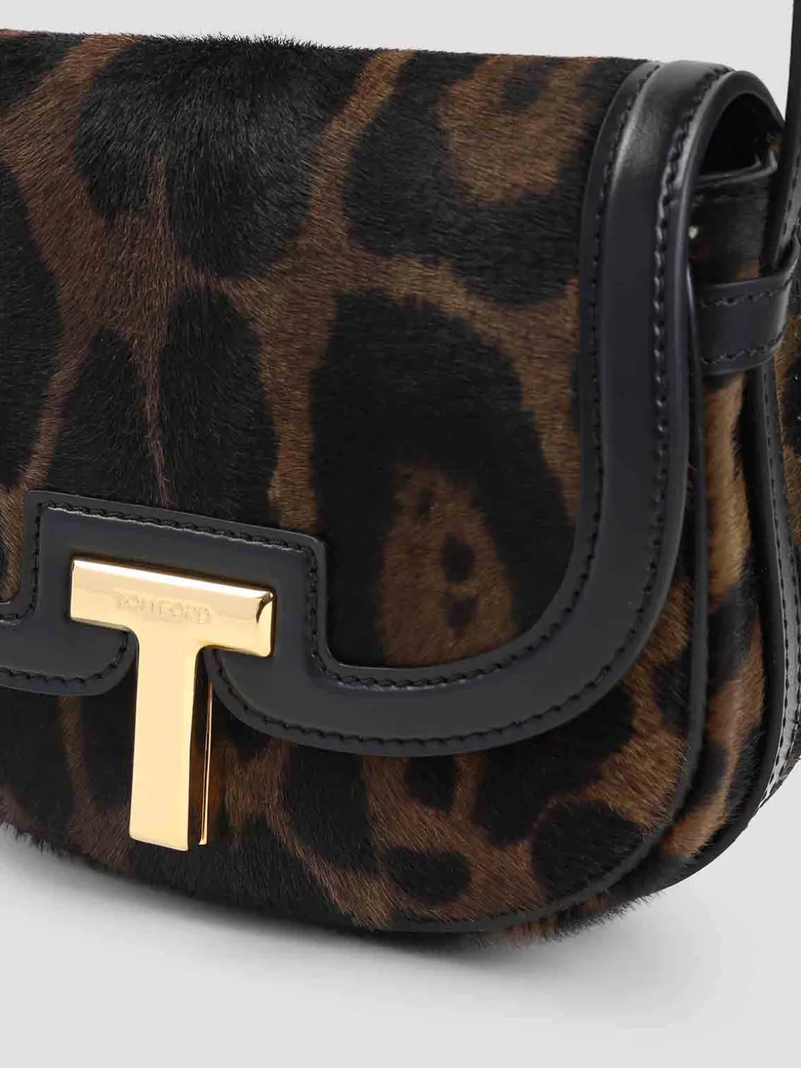 Mini borsa per stampa leopardo