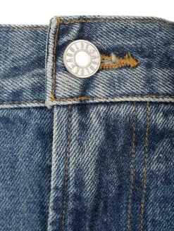 Mini gonna in denim