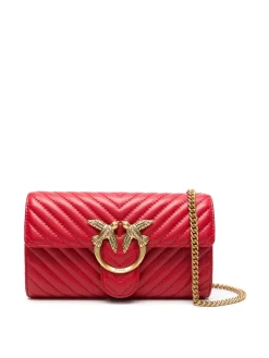 Mini Love Leather Crossbody Borse