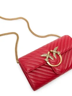 Mini Love Leather Crossbody Borse