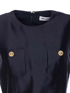 Mini Vestito di Taffeta