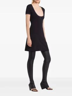 Mini Vestito a contrasto olistico