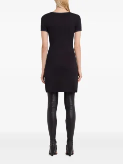 Mini Vestito a contrasto olistico