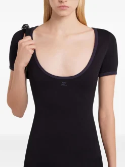 Mini Vestito a contrasto olistico