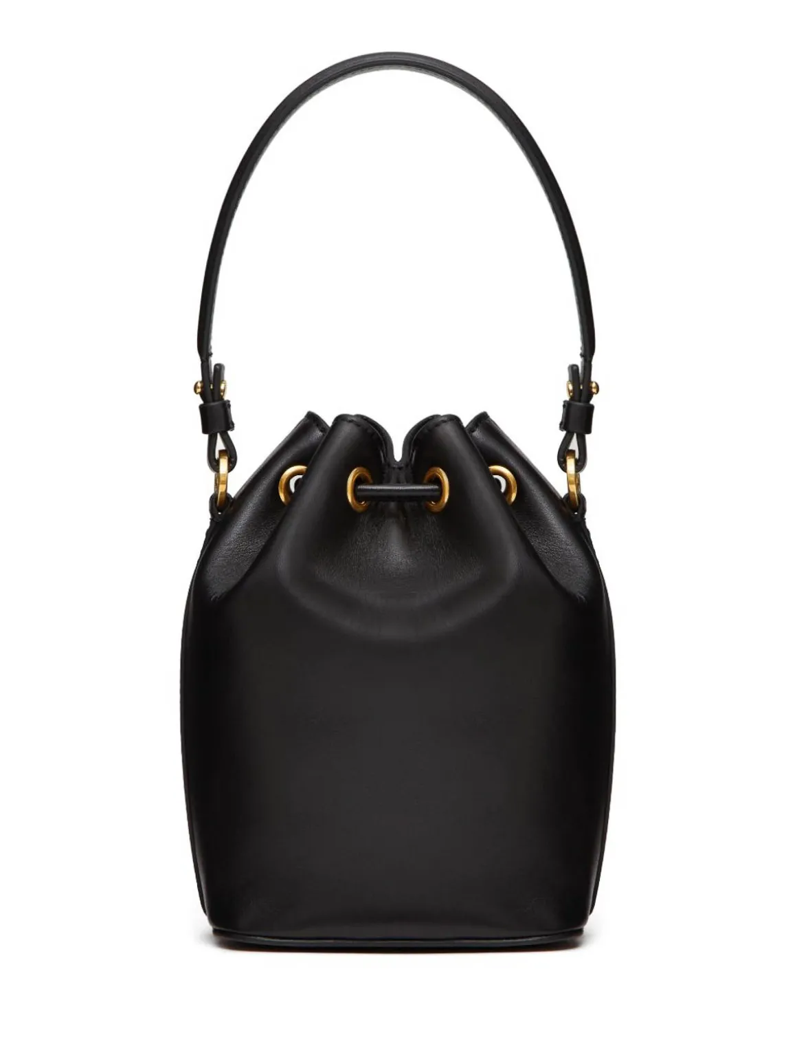 Mini Vlogo Signature Leather Borse
