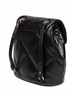 Mini Zaino Kira Diamond In Pelle Colore Nero