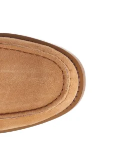 Mocassine in pelle scamosciata