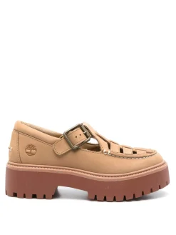 Mocassini in pelle di vitello beige