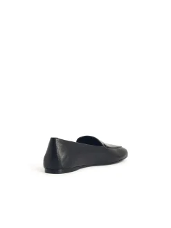 Mocassini Monroe in pelle nera