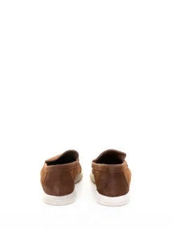 Mocassino Marrone In Suede