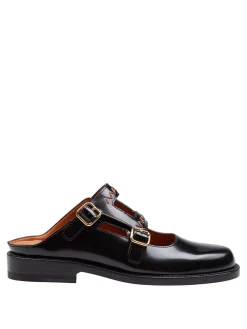 Mocassino Sabot In Pelle