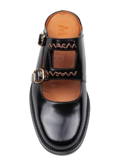Mocassino Sabot In Pelle