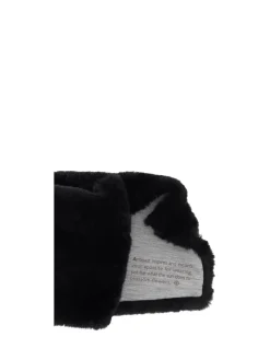 Muffler di pelliccia Nero