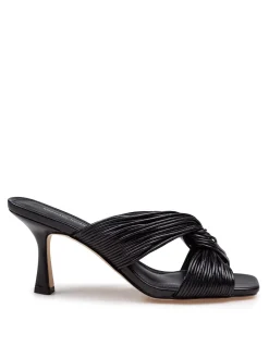 Mule Alessia In Pelle Colore Nero