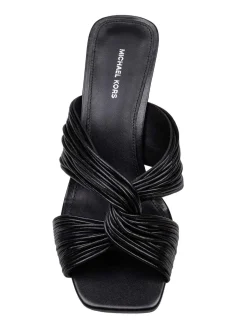 Mule Alessia In Pelle Colore Nero