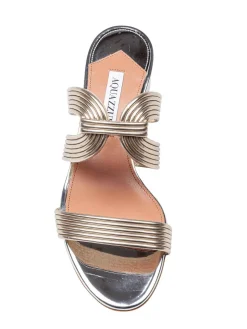 Mule Esencia 35 In Pelle Laminata