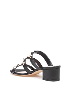 Mule Lala Spike In Pelle Con Borchie
