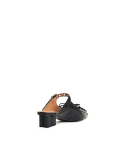 Muli con lacci in oletex nero