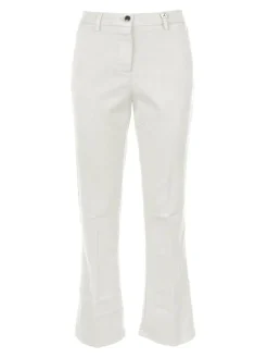 Myth Pantalone Donna Bianco A Zampa