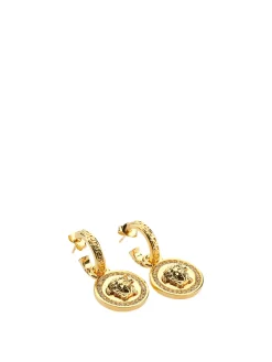 Orecchini con logo Medusa