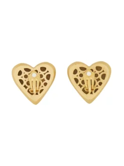 Orecchini Cuore Con Logo Dg