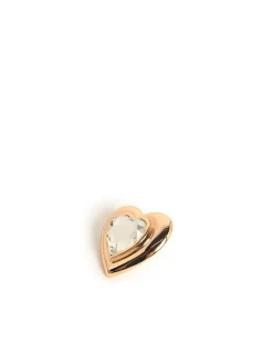 Orecchini Cuore in ottone placcato oro