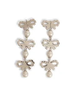 Orecchini in ottone d'argento micro