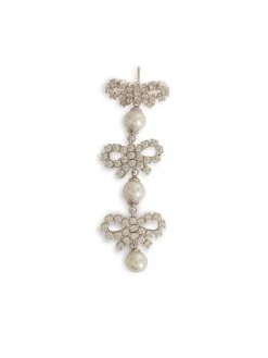 Orecchini in ottone d'argento micro