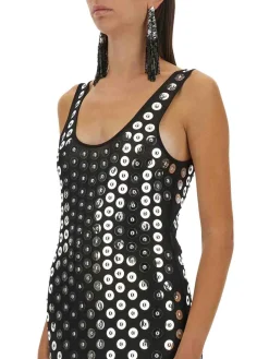 Orecchini lavorati a maglia