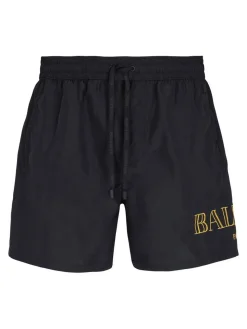 Pantaloncini da nuoto in nylon blu scuro