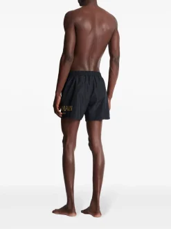 Pantaloncini da nuoto in nylon blu scuro