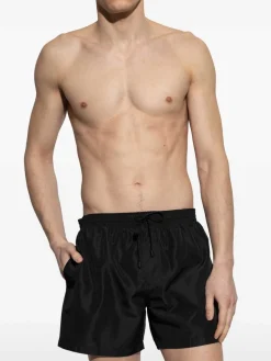 Pantaloncini da nuoto in nylon nero