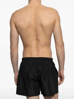 Pantaloncini da nuoto in nylon nero