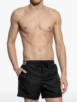 Pantaloncini da nuoto in nylon nero