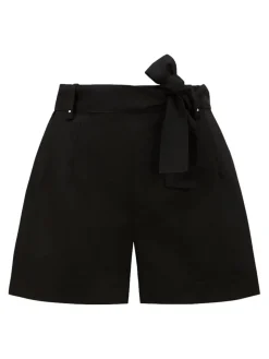 Pantaloncini di bermuda con cintura