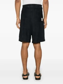 Pantaloncini di bermuda in pelle