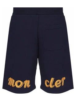 Pantaloncini di cotone con logo