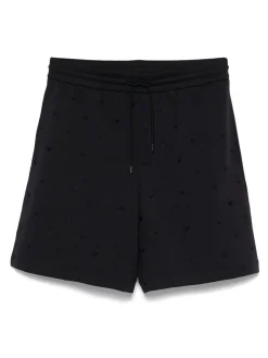 Pantaloncini di cotone logo allover