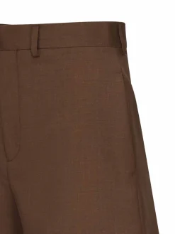 Pantaloncini di lana fresca su misura