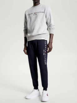 Pantalone Della Tuta Blu Con Logo