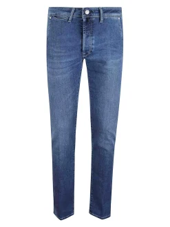 Pantalone nel tratto di denim cotone