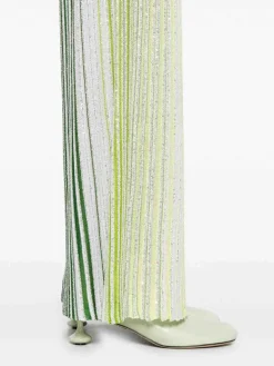 Pantalone Zig-Zag Verde