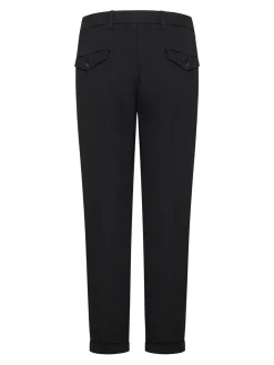 Pantaloni a fit regolare nero