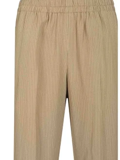 Pantaloni a gesso beige